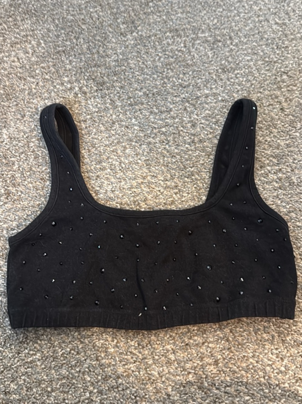 skims rhinestone bralette